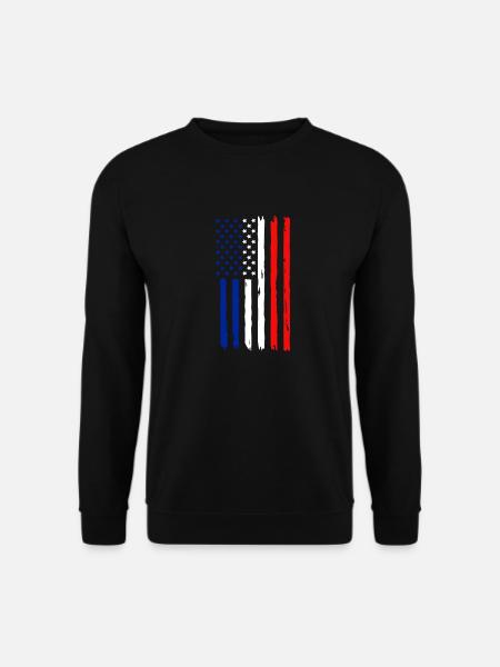 France - Sweat-shirt Unisexe - noir