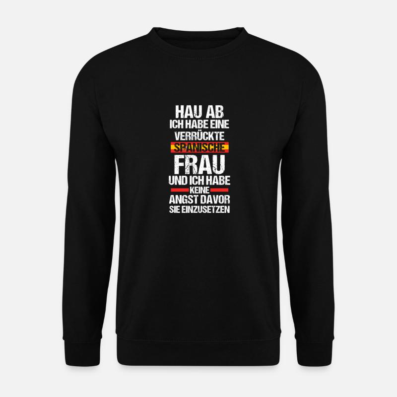 Spanier Spanien - Unisex Pullover - Schwarz