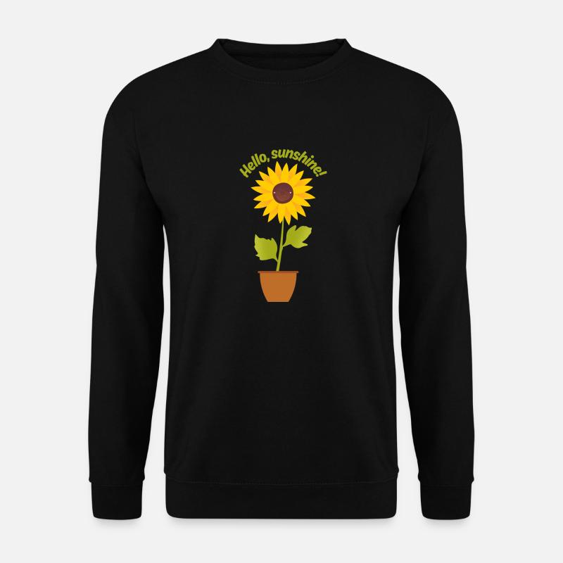Hallo, Sonnenschein! - Unisex Pullover - Schwarz
