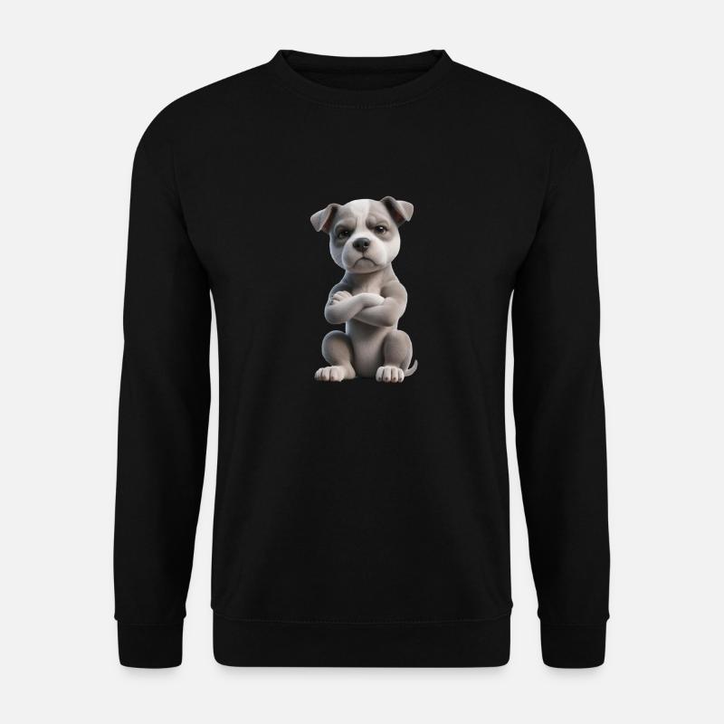 Dog grim 2 - Unisex Sweatshirt - black