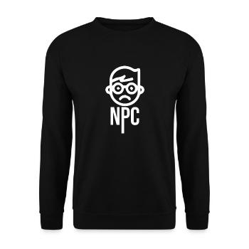 PNJ Design Gamer cadeau drôle - Sweat-shirt Unisexe - noir - Devant - Alina (178cm) & Michal (187cm)