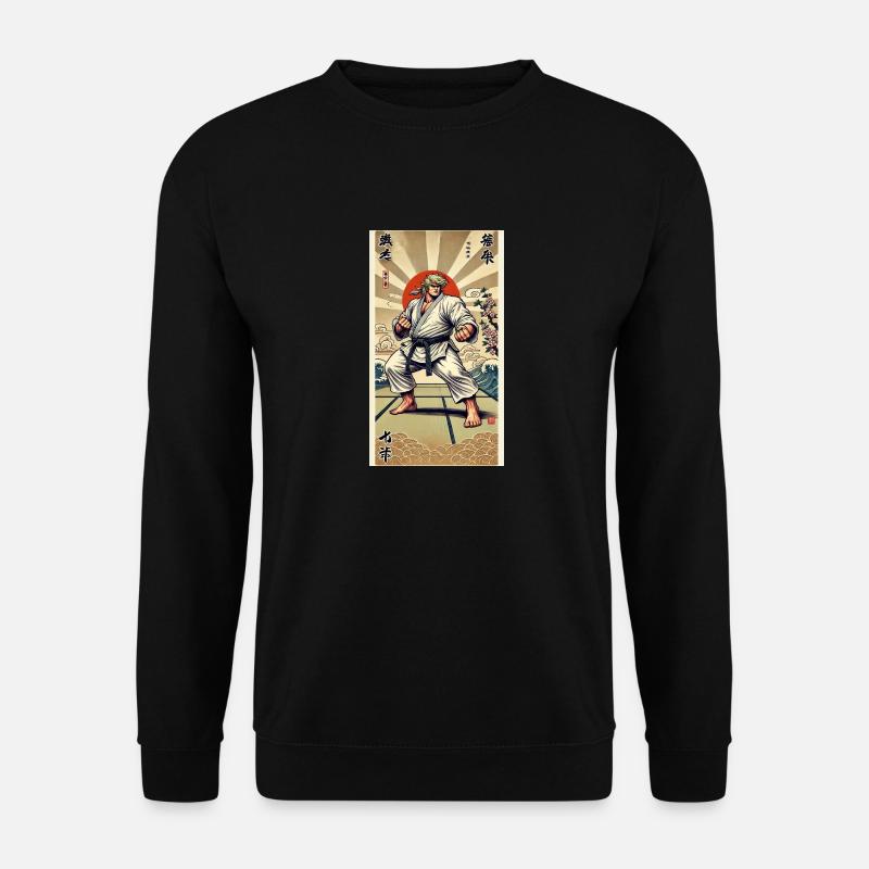 Karate MEISTER - Unisex Pullover - Schwarz
