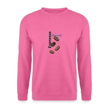 Expresso vous-même - Sweat-shirt Unisexe - rose - Devant