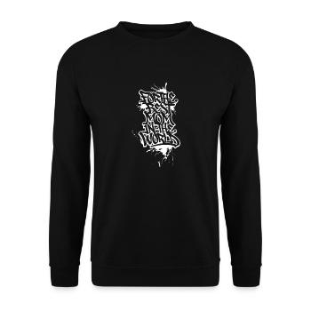 For the best Mom! - Unisex Pullover - Schwarz - Vorne - Alina (178cm) & Michal (187cm)