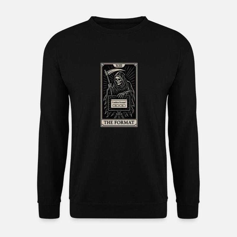 Datafararding Tarot : Mort du format - Sweat-shirt Unisexe - noir