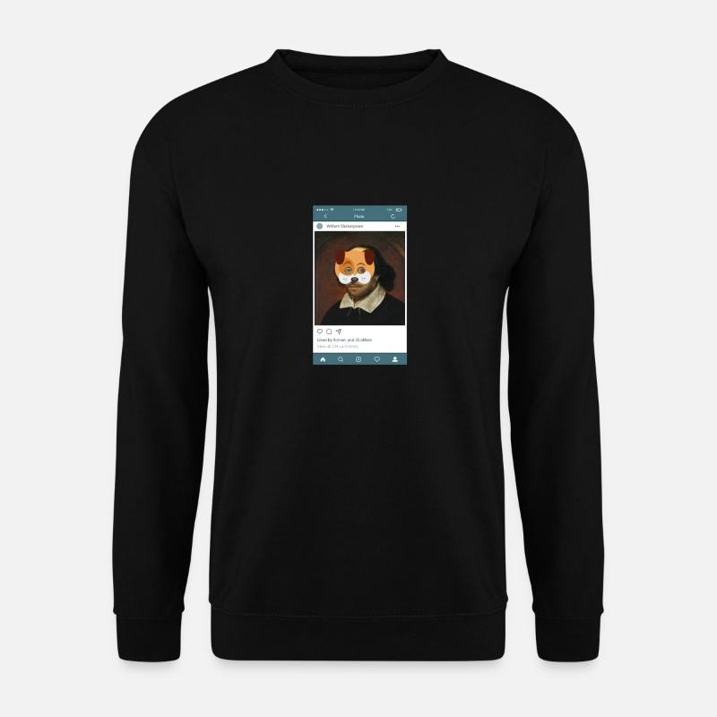 Cool Story "William Shakespeare" - Unisex Pullover - Schwarz