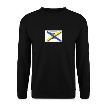 Pas de Z en Ukraine - Sweat-shirt Unisexe - noir - Devant - Alina (178cm) & Michal (187cm)