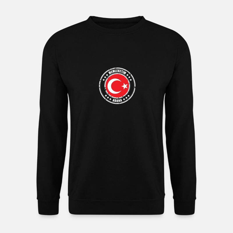 Memleketim ADANA - Unisex Pullover - Schwarz