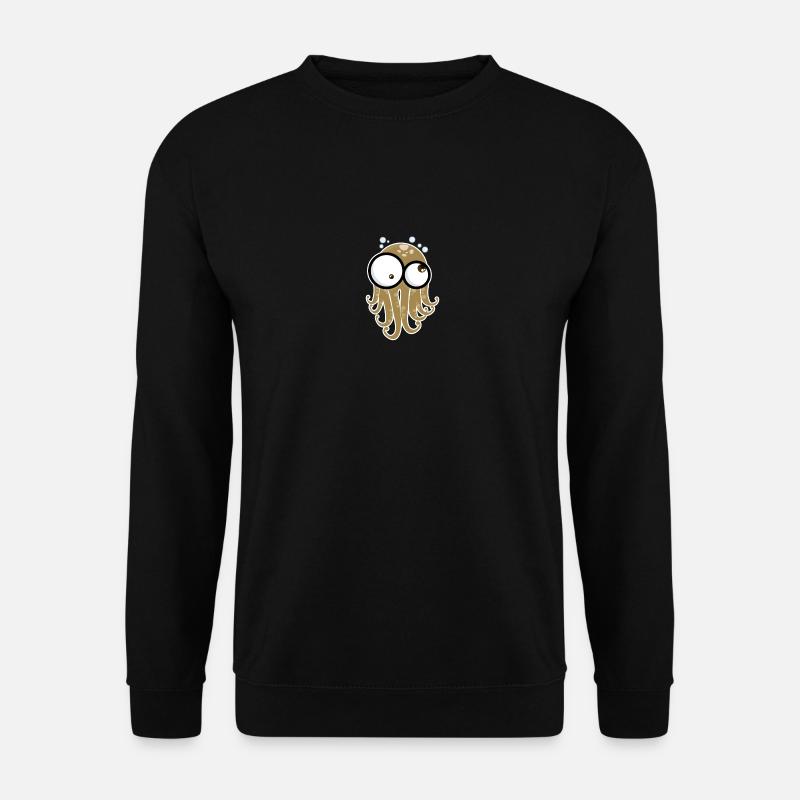 Octopus Gloo-Gloo - Unisex Sweatshirt - black