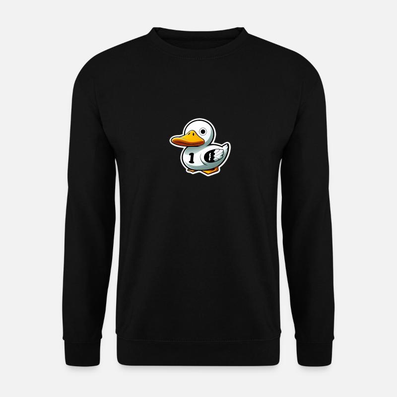 Quietscheentchen - Unisex Pullover - Schwarz