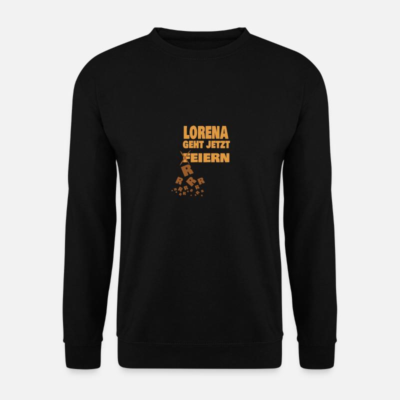 lorena - Unisex Pullover - Schwarz
