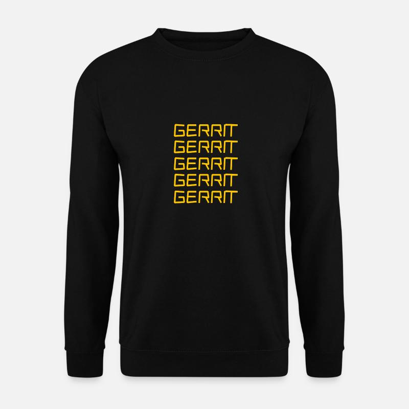 Gerrit - Sweat-shirt Unisexe - noir