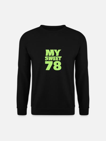 Sweet 78 - Unisex Sweatshirt - black