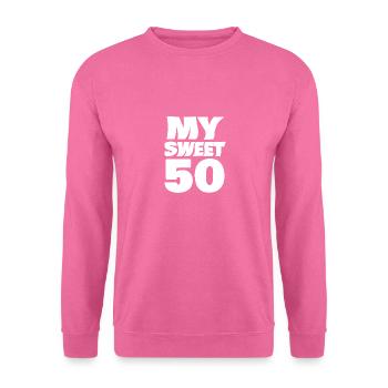 Sweet 50 - Unisex Sweatshirt - pink - Front