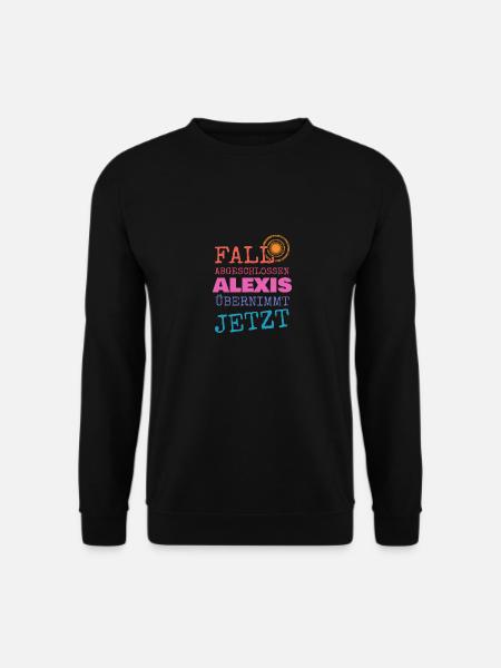Alexis - Unisex Pullover - Schwarz