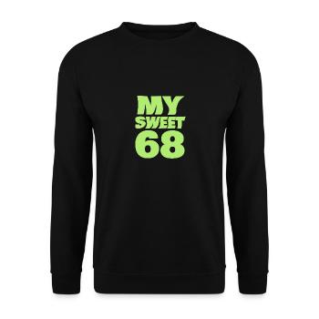 68 - Sweat-shirt Unisexe - noir - Devant - Alina (178cm) & Michal (187cm)