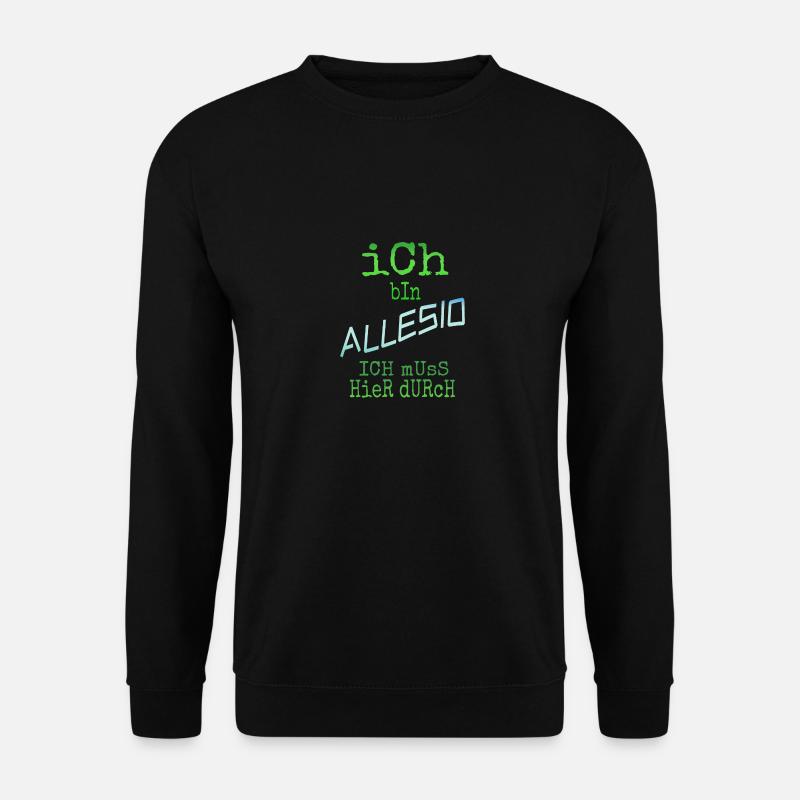 Gift for Allesio - Unisex Sweatshirt - black