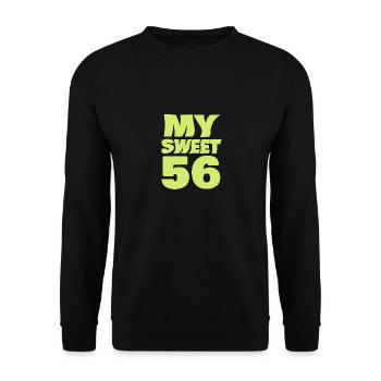 56 - Unisex Pullover - Schwarz - Vorne - Alina (178cm) & Michal (187cm)