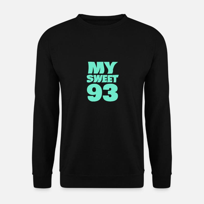 93 - Unisex Pullover - Schwarz