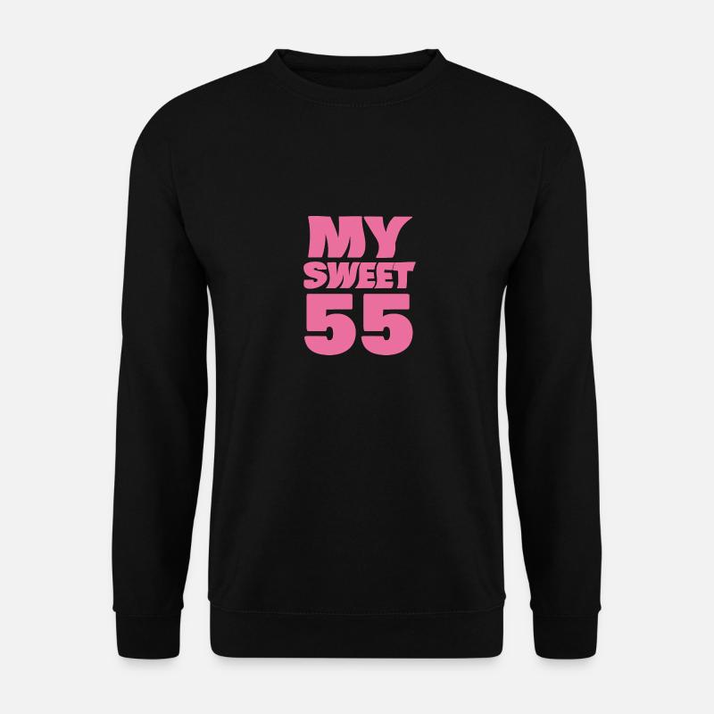 55 - Unisex Sweatshirt - black