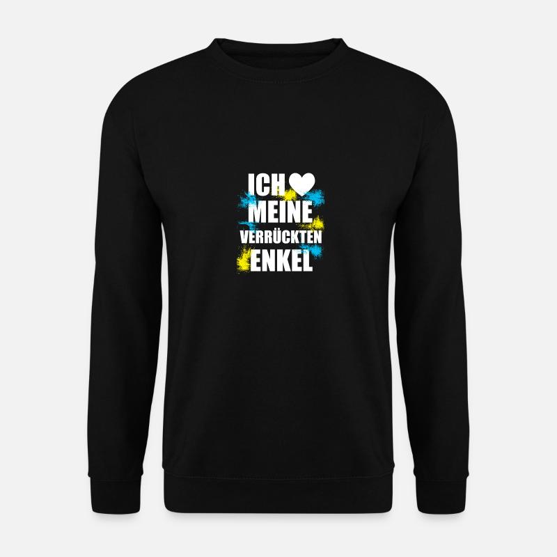 Liebe - Enkel - Unisex Pullover - Schwarz