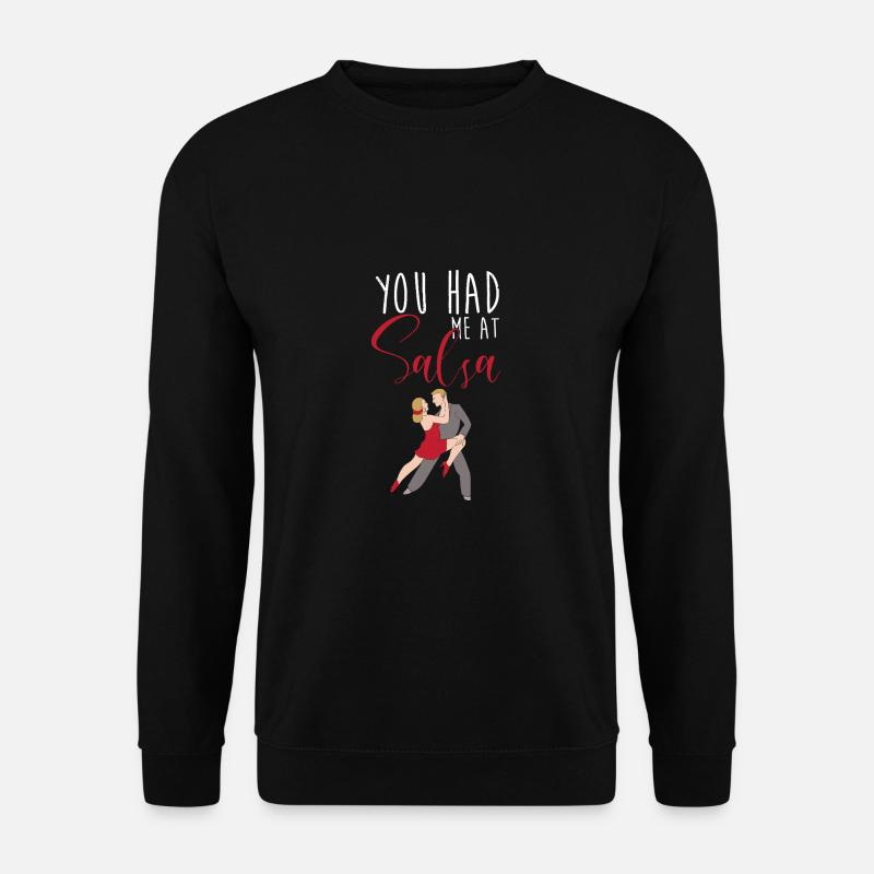 Salsa Tänzer Tänzerin - Unisex Pullover - Schwarz