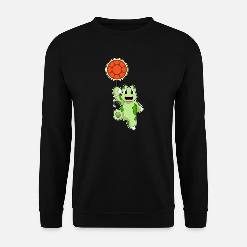 Turtle Balloon - Unisex Sweatshirt - black