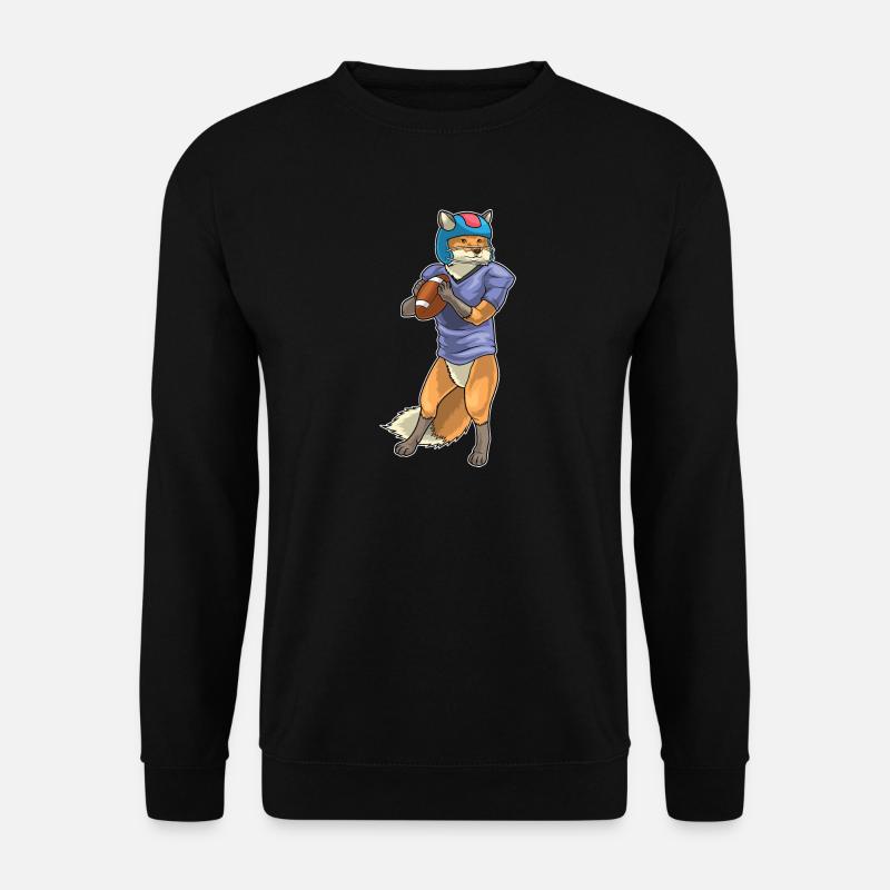 Fuchs American Football - Unisex Pullover - Schwarz