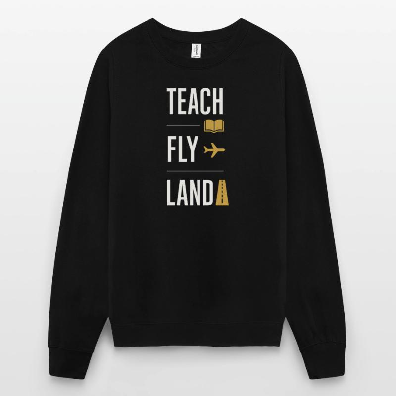 Flight Instructor Cfi Pilot Aviation Instructor Unisex Sweatshirt