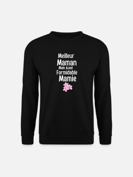 Beste erstaunliche Mutter und Oma - Unisex Pullover - Schwarz