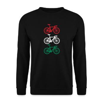 Cycling Hongrie - Sweat-shirt Unisexe - noir - Devant - Alina (178cm) & Michal (187cm)