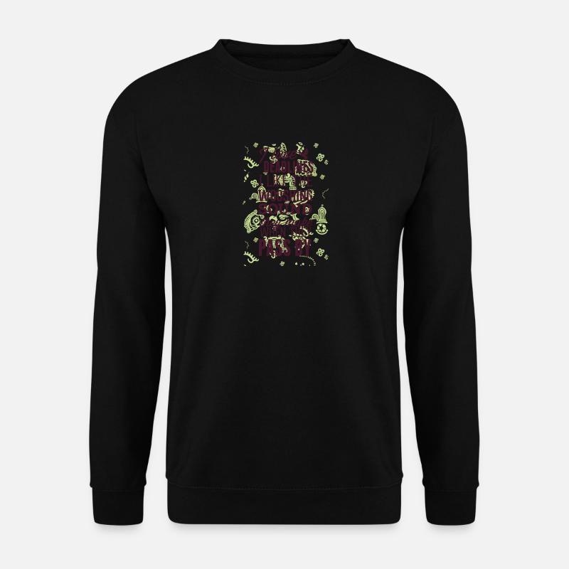 shirt,design,t-shirt - Unisex Pullover - Schwarz