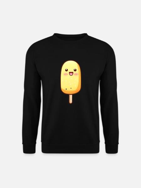 Kawaii Corndog - Unisex Sweatshirt - black