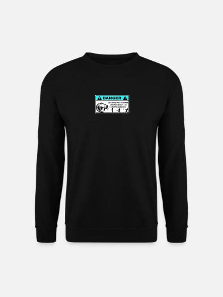 Turbo peut aspirer enfants et animaux - Sweat-shirt Unisexe - noir