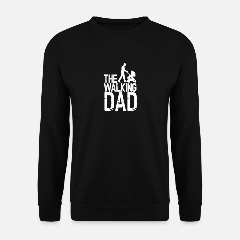 The Walking Dad - Unisex Pullover - Schwarz