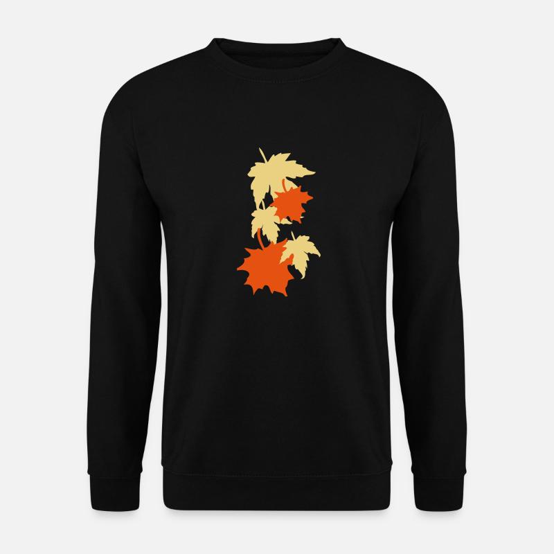 Laub - Unisex Pullover - Schwarz