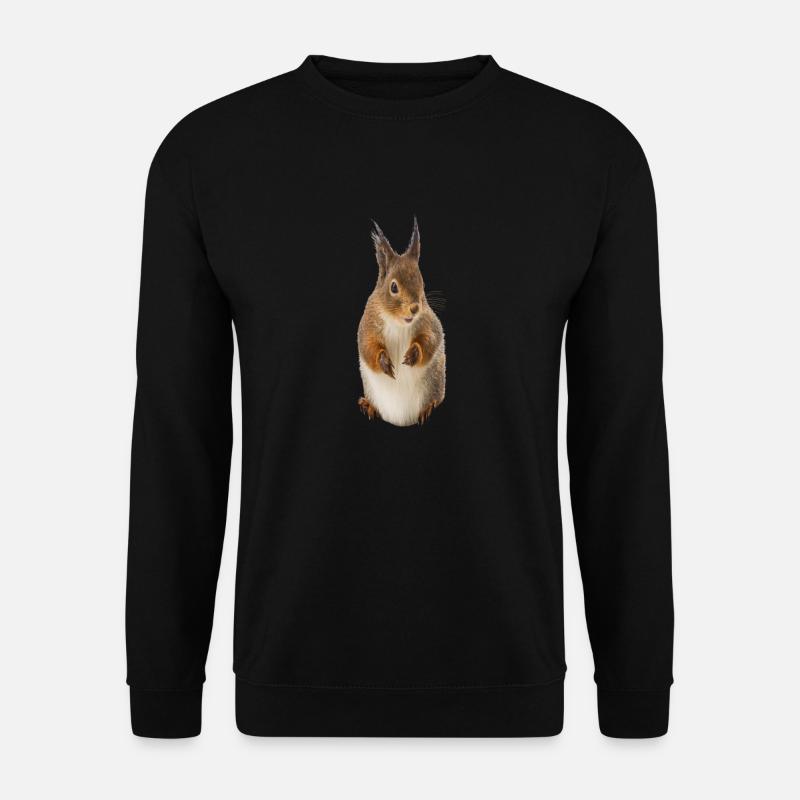 Squirrel - Unisex Sweatshirt - black