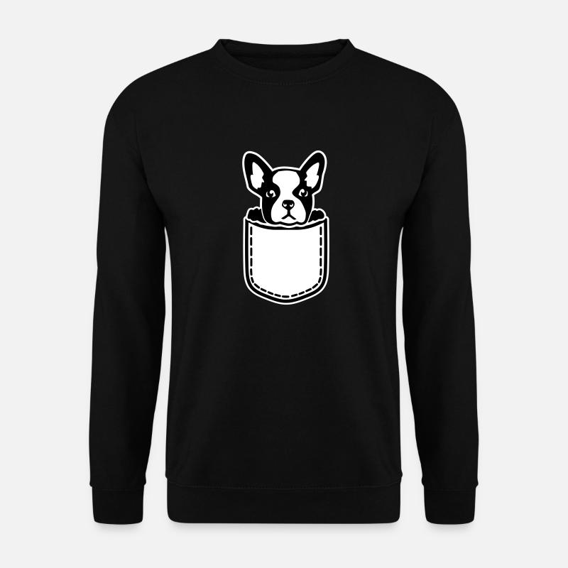 French Bulldog - Unisex Sweatshirt - black