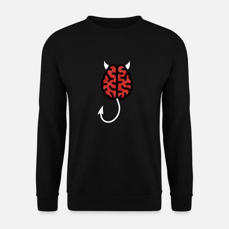 brain devil - Unisex Sweatshirt - black