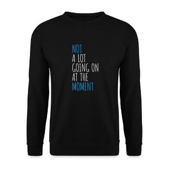 Il ne se passe pas grand-chose - Sweat-shirt Unisexe - noir - Devant - Alina (178cm) & Michal (187cm)