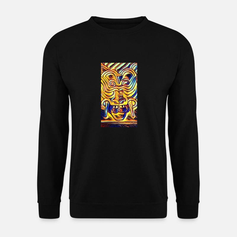 Löwe - Unisex Pullover - Schwarz