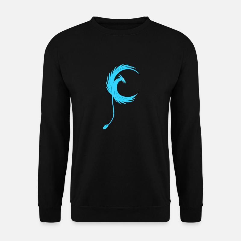 Drache - Unisex Pullover - Schwarz