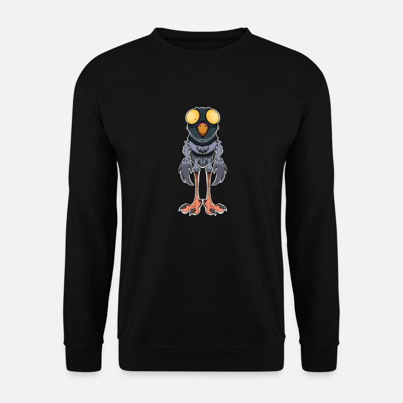 Pigeon - Unisex Sweatshirt - black