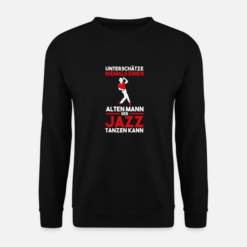 Jazz Tänzer - Unisex Pullover - Schwarz
