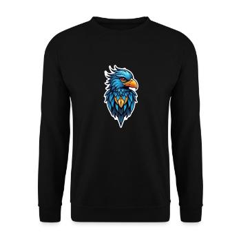 Eagle - Vereinigte Staaten - Vereinigte Staaten - Unisex Pullover - Schwarz - Vorne - Alina (178cm) & Michal (187cm)