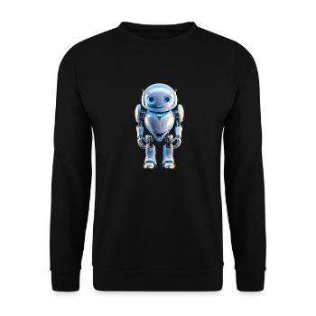 Le robot ultime - Sweat-shirt Unisexe - noir - Devant - Alina (178cm) & Michal (187cm)