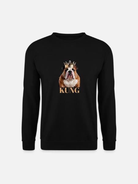 Bulldog King Sweden - Unisex Sweatshirt - black