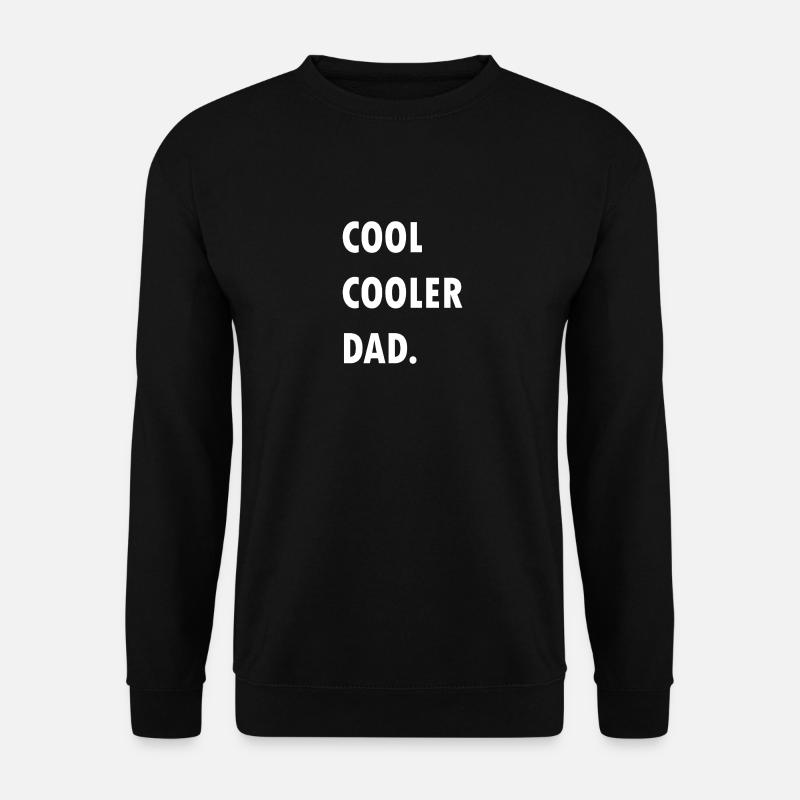 Papa Cool Cool - Sweat-shirt Unisexe - noir
