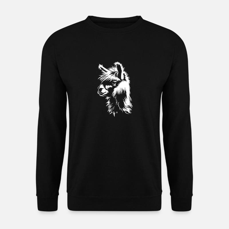 Alpaka - Unisex Pullover - Schwarz