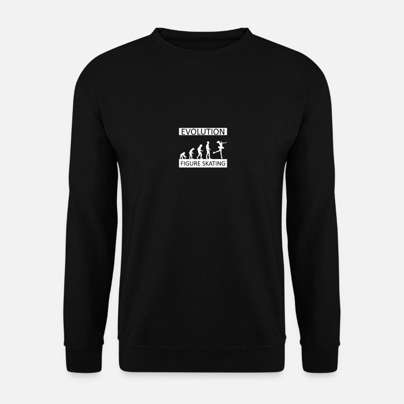 Evolution Patinage artistique Eiskunstlaufen Hobby - Sweat-shirt Unisexe - noir